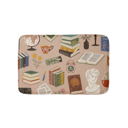 Boekenpatroon Badmat (Voorkant)