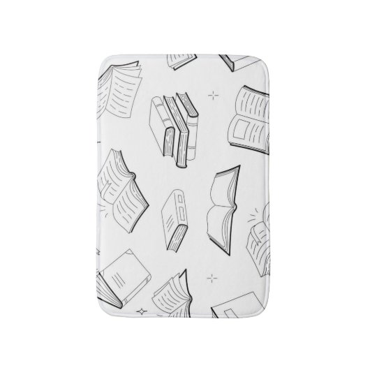 Boekenpatroon Badmat (Voorkant Verticaal)