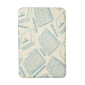 Boekenpatroon Badmat (Voorkant Verticaal)