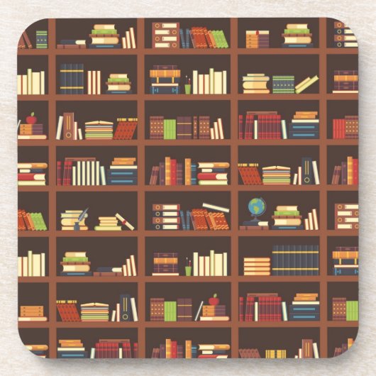 Boekenpatroon Bier Onderzetter (Voorkant)