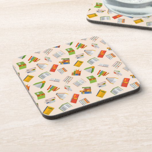 Boekenpatroon Bier Onderzetter (Linkerzijde)