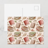 Boekenpatroon Briefkaart (Voorkant / Achterkant)