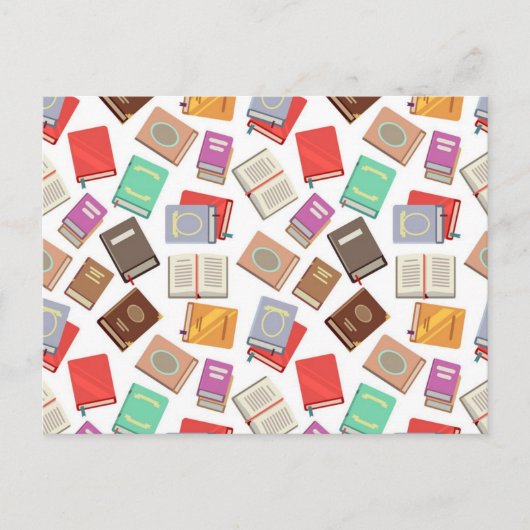 Boekenpatroon Briefkaart (Voorkant)