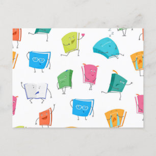 Boekenpatroon Briefkaart