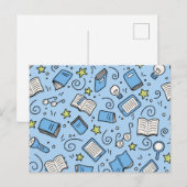 Boekenpatroon Briefkaart (Voorkant / Achterkant)