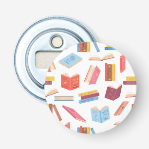 Boekenpatroon Button Flesopener