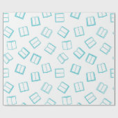 Boekenpatroon Cadeaupapier (Vlak)