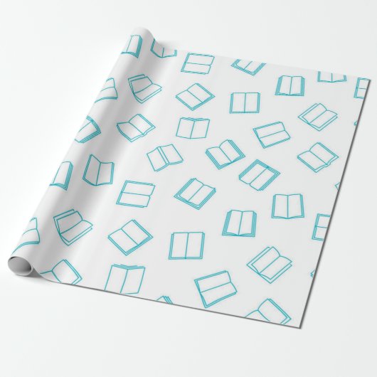Boekenpatroon Cadeaupapier (Uitgerold)