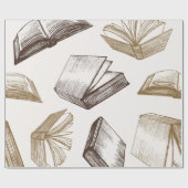 Boekenpatroon Cadeaupapier (Vlak)