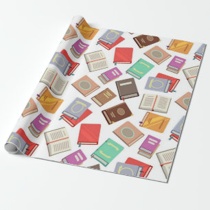Boekenpatroon Cadeaupapier
