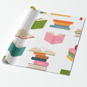 Boekenpatroon Cadeaupapier