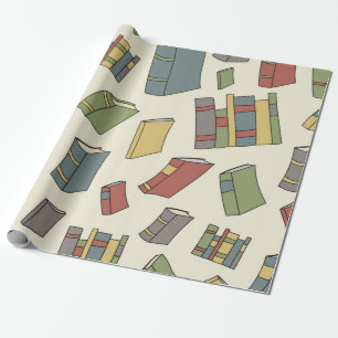 Boekenpatroon Cadeaupapier