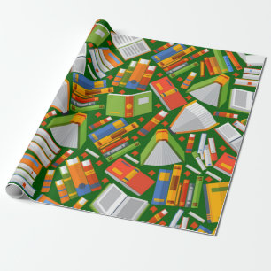 Boekenpatroon Cadeaupapier