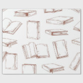 Boekenpatroon Cadeaupapier (Vlak)