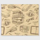 Boekenpatroon Cadeaupapier (Vlak)