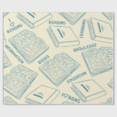 Boekenpatroon Cadeaupapier (Vlak)