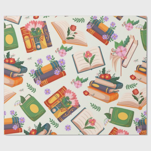 Boekenpatroon Cadeaupapier (Vlak)