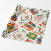 Boekenpatroon Cadeaupapier (Uitgerold)