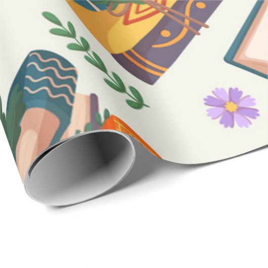 Boekenpatroon Cadeaupapier (Rol Hoek)