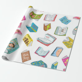 Boekenpatroon Cadeaupapier