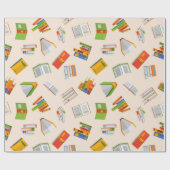 Boekenpatroon Cadeaupapier (Vlak)