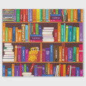 Boekenpatroon Cadeaupapier (Vlak)