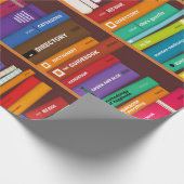Boekenpatroon Cadeaupapier (Hoek)