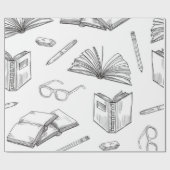 Boekenpatroon Cadeaupapier (Vlak)