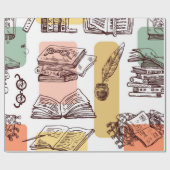 Boekenpatroon Cadeaupapier (Vlak)