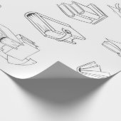 Boekenpatroon Cadeaupapier (Hoek)