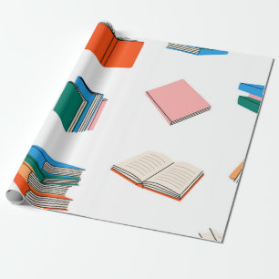 Boekenpatroon Cadeaupapier