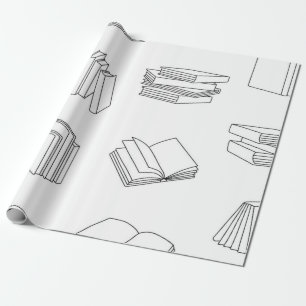 Boekenpatroon Cadeaupapier