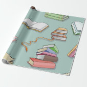 Boekenpatroon Cadeaupapier (Uitgerold)