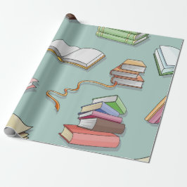 Boekenpatroon Cadeaupapier
