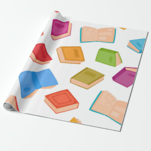 Boekenpatroon Cadeaupapier