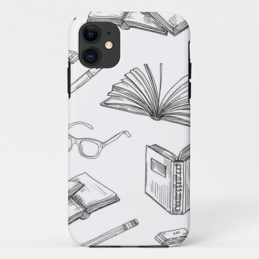 Boekenpatroon Case-Mate iPhone Case (Achterkant)