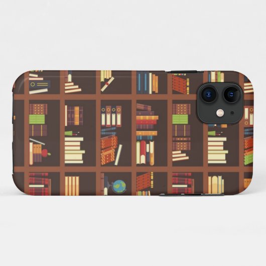 Boekenpatroon Case-Mate iPhone Case (Achterkant (horizontaal))