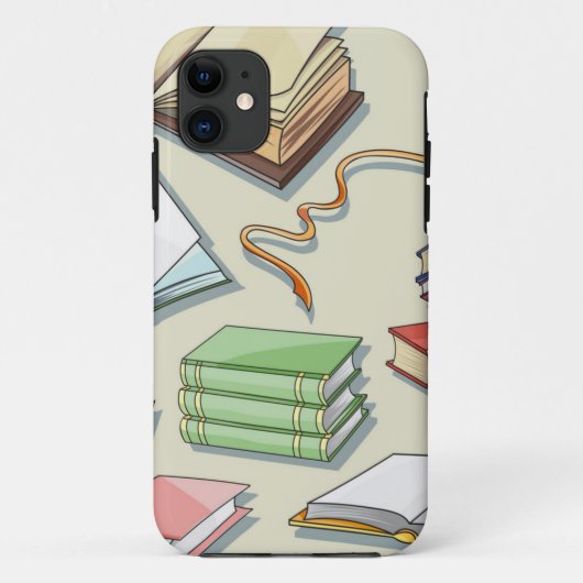 Boekenpatroon Case-Mate iPhone Case (Achterkant)