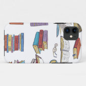 Boekenpatroon Case-Mate iPhone Case (Achterkant (horizontaal))