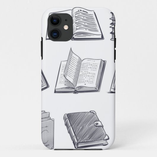 Boekenpatroon Case-Mate iPhone Case (Achterkant)