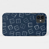 Boekenpatroon Case-Mate iPhone Case (Achterkant (horizontaal))