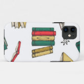Boekenpatroon Case-Mate iPhone Case (Achterkant (horizontaal))