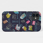 Boekenpatroon Case-Mate iPhone Case (Achterkant (horizontaal))