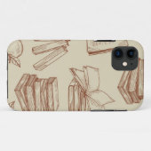 Boekenpatroon Case-Mate iPhone Case (Achterkant (horizontaal))