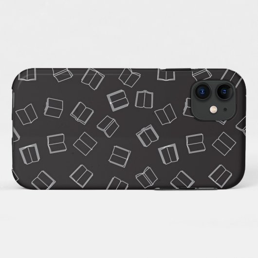Boekenpatroon Case-Mate iPhone Case (Achterkant (horizontaal))