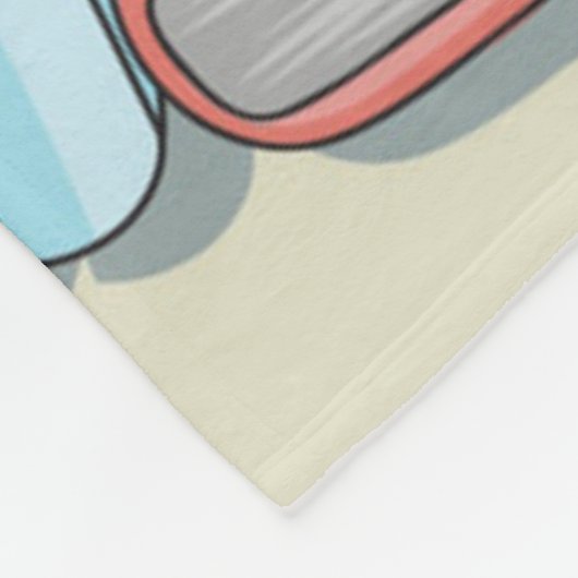 Boekenpatroon Fleece Deken (Hoek)