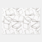 Boekenpatroon Inpakpapier Vel (Voorkant 3)