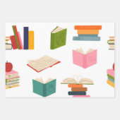 Boekenpatroon Inpakpapier Vel (Voorkant 3)