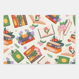 Boekenpatroon Inpakpapier Vel