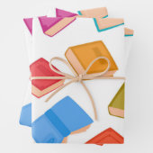 Boekenpatroon Inpakpapier Vel (In situ)